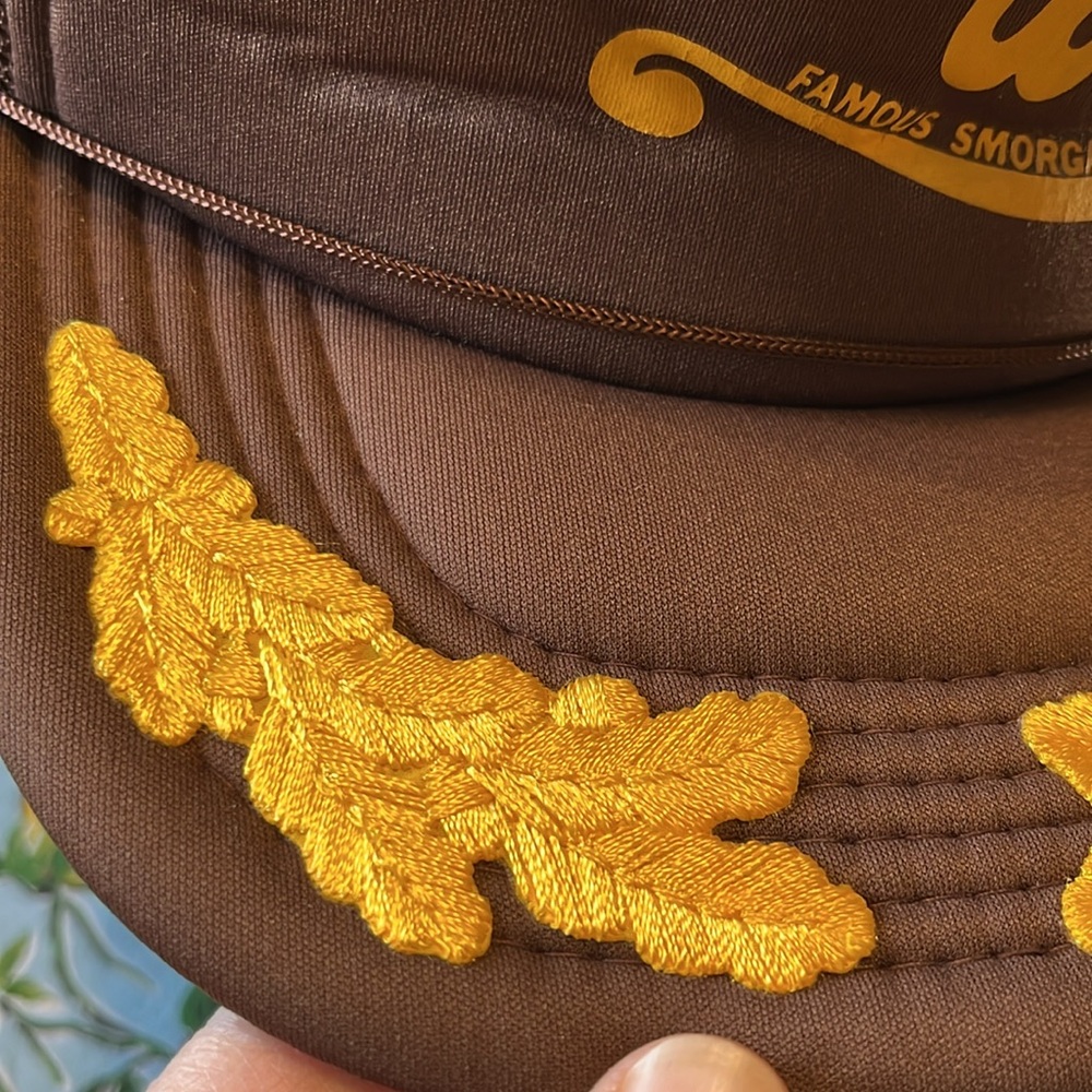 Rare Vintage Duff's Brown and Gold Trucker Hat - Picture 5 of 15